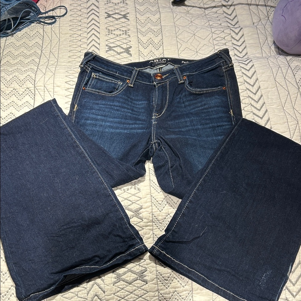 Ariat Dark Blue Denim Jeans - Picture 4 of 6
